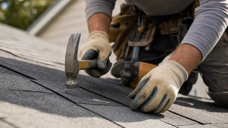Roof repair with torch-applied membrane